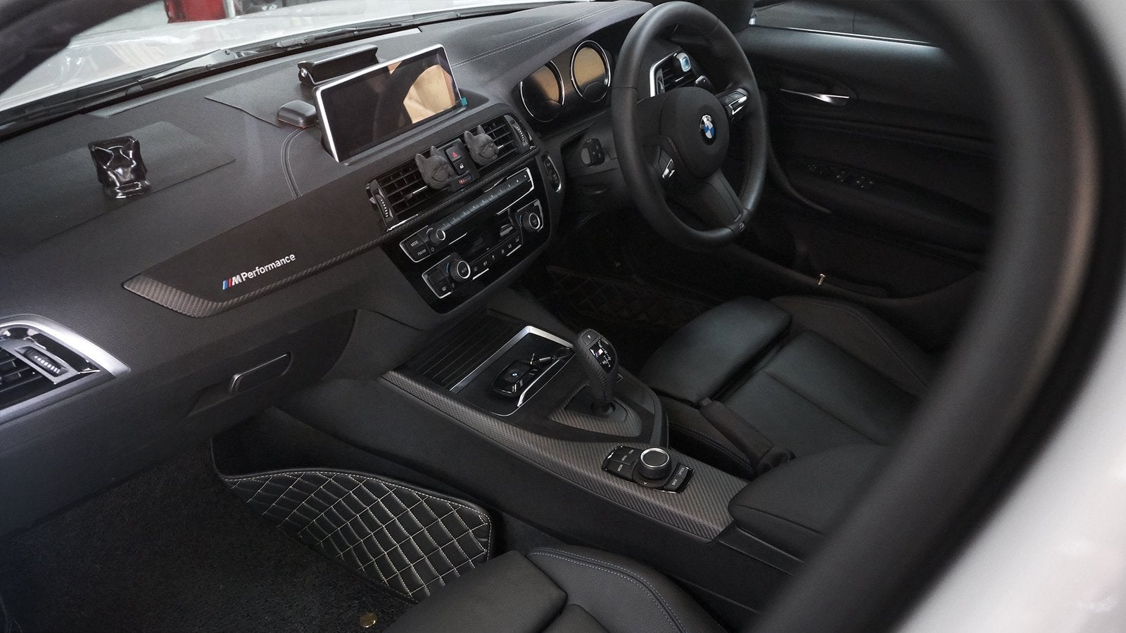 BMW 1/2 Serie M Performance Interieur Kit Carbon Alcantara, Ophalen of Verzenden, Gebruikt, BMW