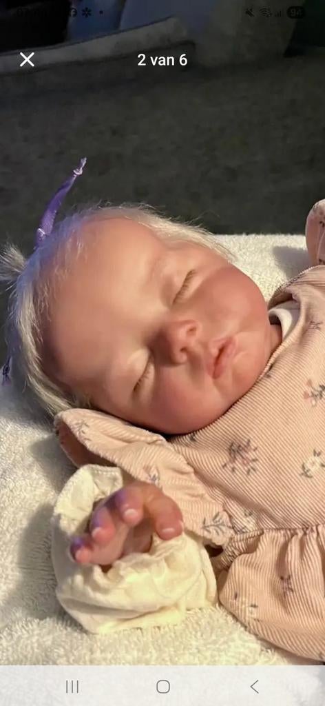 Reborn delilah met certificaat, Verzamelen, Geboortekaartjes en Visitekaartjes, Ophalen