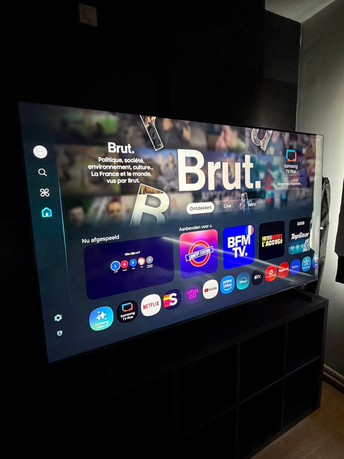 Samsung 75 inch TV (samsung ue75u7020fu), LED, 50 Hz, Comme neuf, Enlèvement