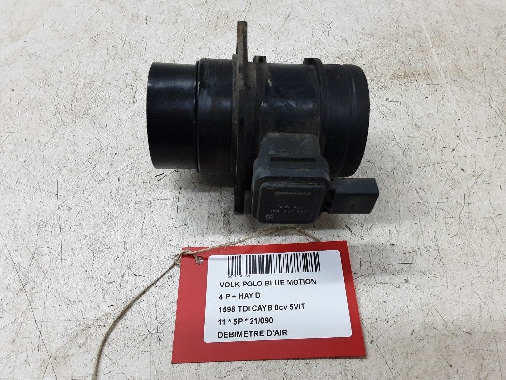 DÉBITMÈTRE Volkswagen Polo V (6R) (03L906461), Volkswagen, Mevr. I. Hauben, Utilisé, Rue de l'Espoir 34 34
4030  GRIVEGNÉE, BE