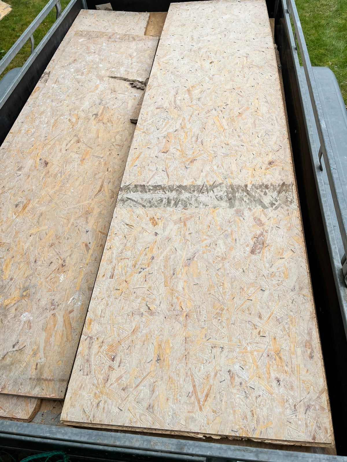 Osb platen, Enlèvement, Comme neuf