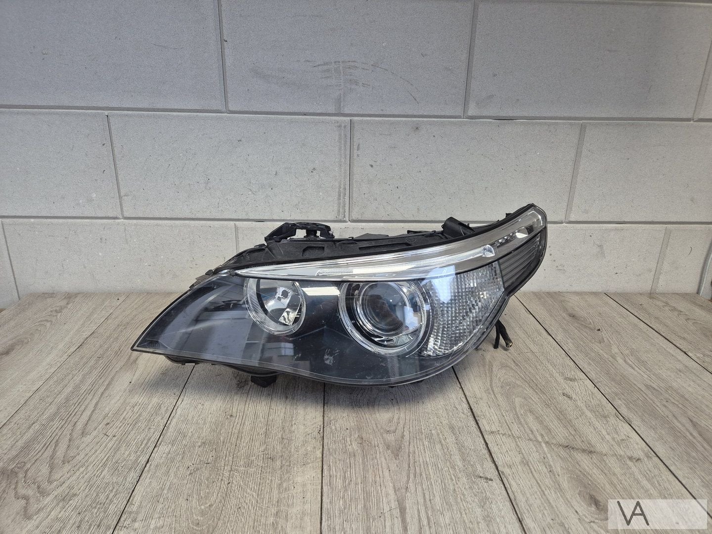 Koplamp links XENON van BMW 5 serie E60 E61 dynamic 03 - 05, Gebruikt, -, -, Ophalen of Verzenden