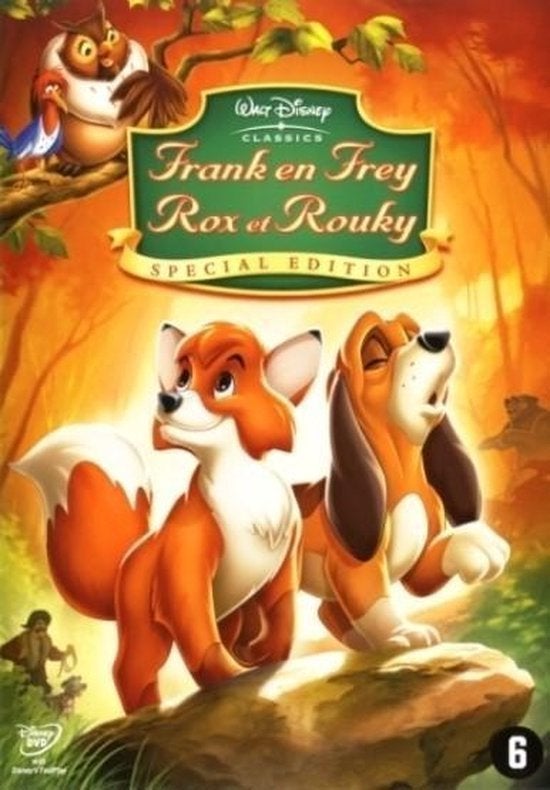 Disney dvd - Frank en Frey - Gouden rugnummer 27, Ophalen of Verzenden, Animatie