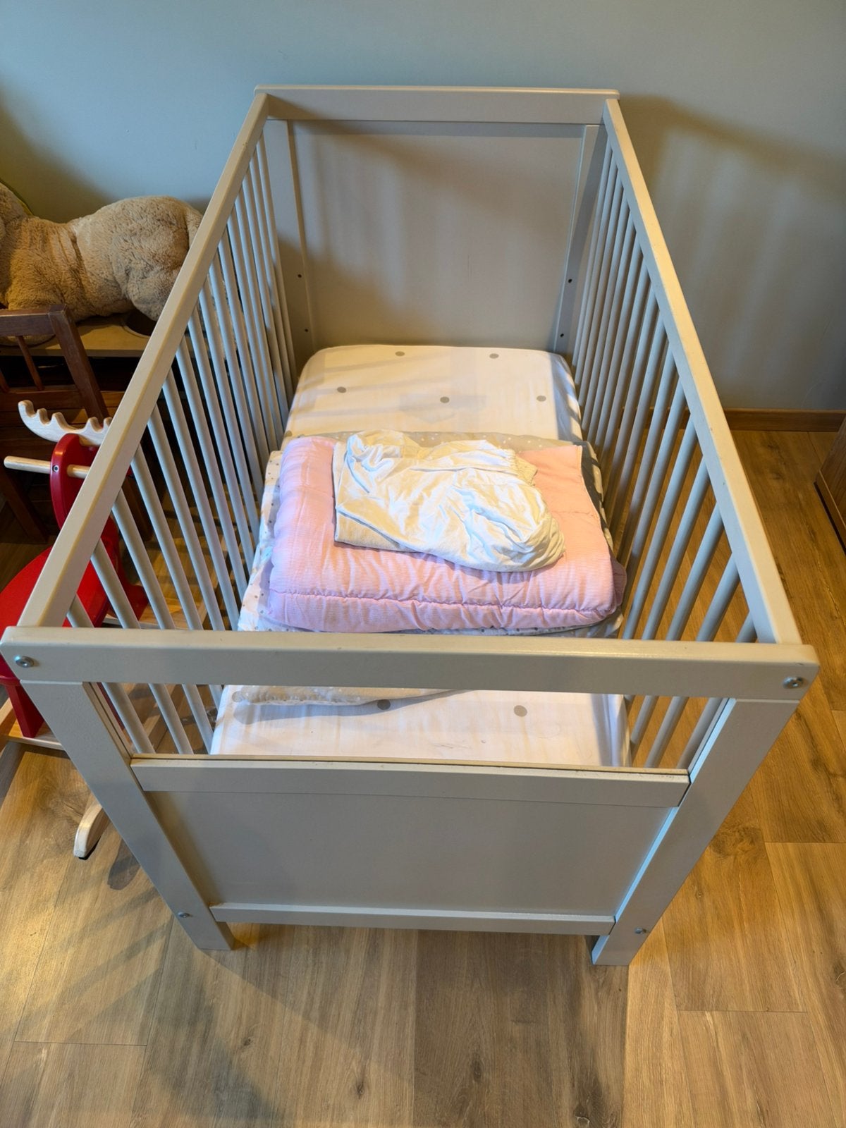 Babybed, Kinderen en Baby's, Ophalen, Zo goed als nieuw