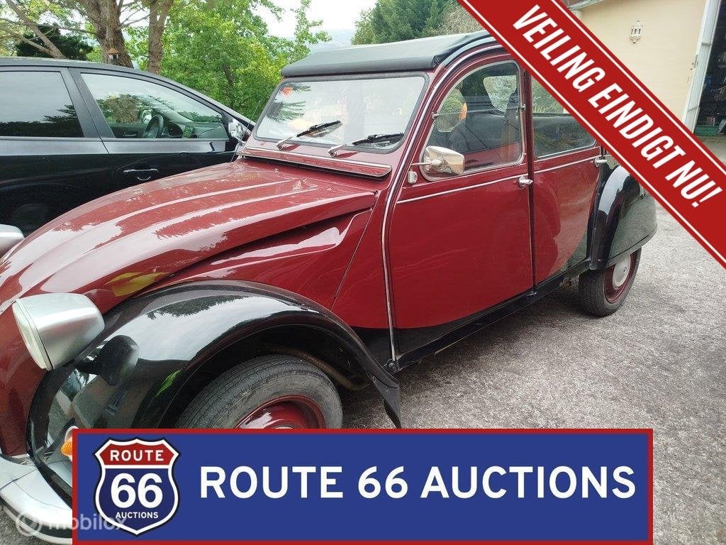 Citroën 2CV6 Charleston | 1979 | Route 66 Auctions, Achat, Entreprise, Citroën, Boîte manuelle