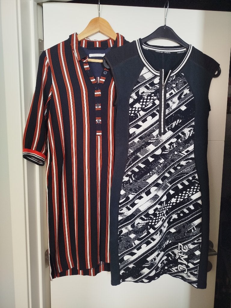 2 robes, Enlèvement ou Envoi, Taille 36 (S), Comme neuf, Hampton Bays
