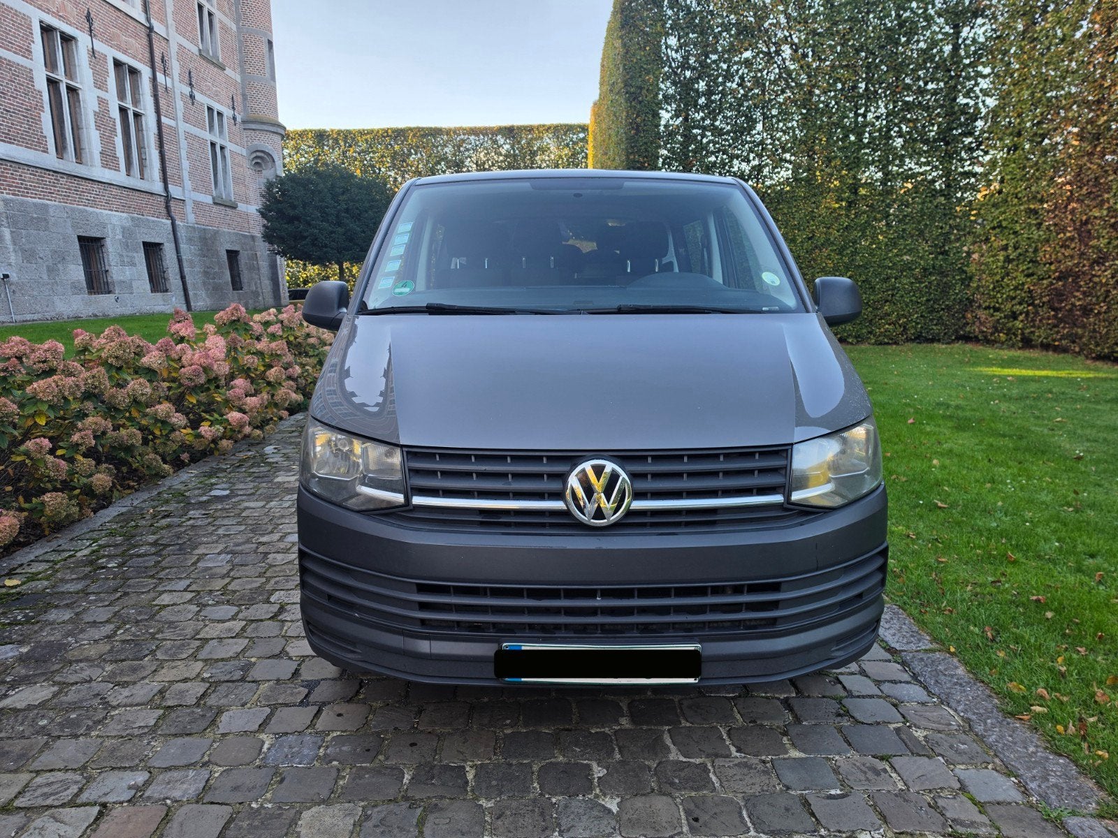 Volkswagen Transporter 2.0 TDI 110 ch — Cabine double Euro6, Argent ou Gris, Achat, 6 portes, Entreprise