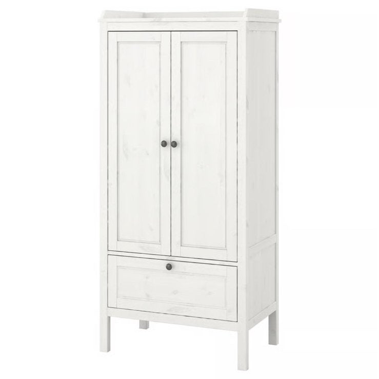Armoire enfant, Avec tablette(s), Utilisé, 50 à 100 cm, Pin
