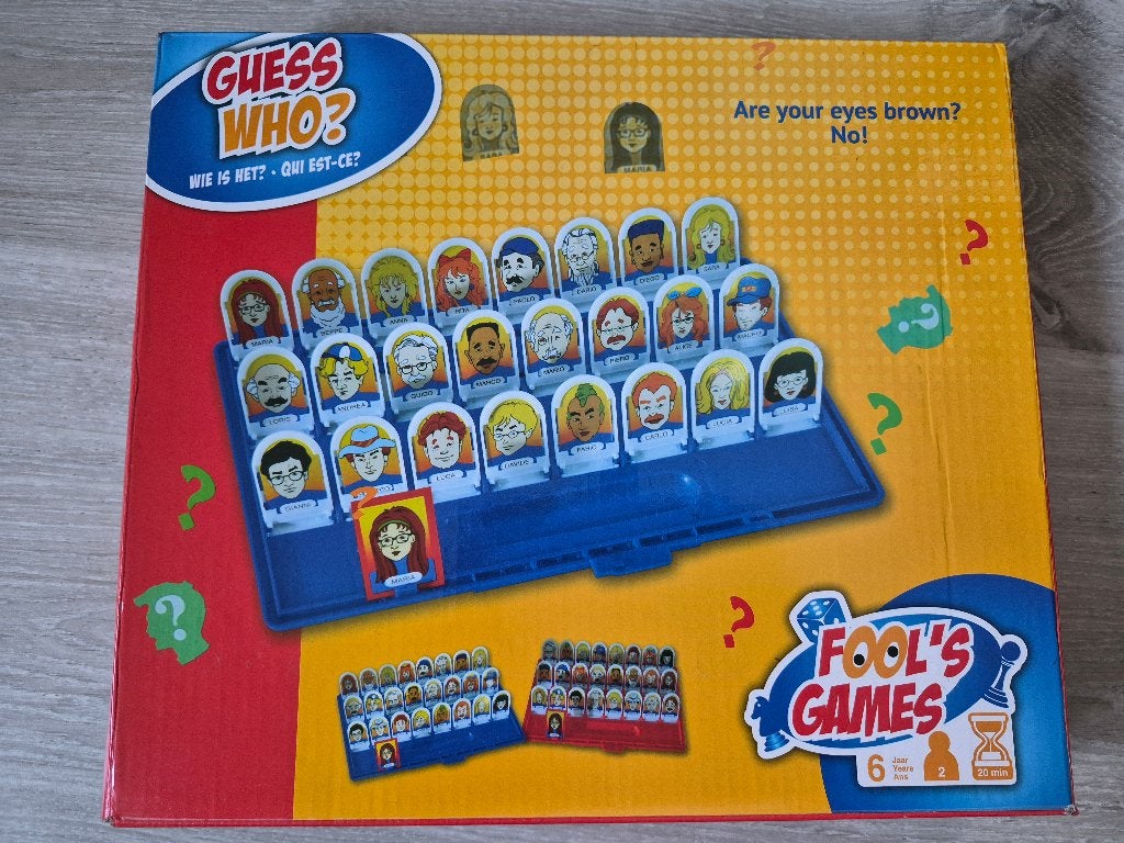 Wie is het? Klassieke spel en / of Reisspel, Enfants & Bébés, Jouets | Autre, Garçon ou Fille, Enlèvement ou Envoi