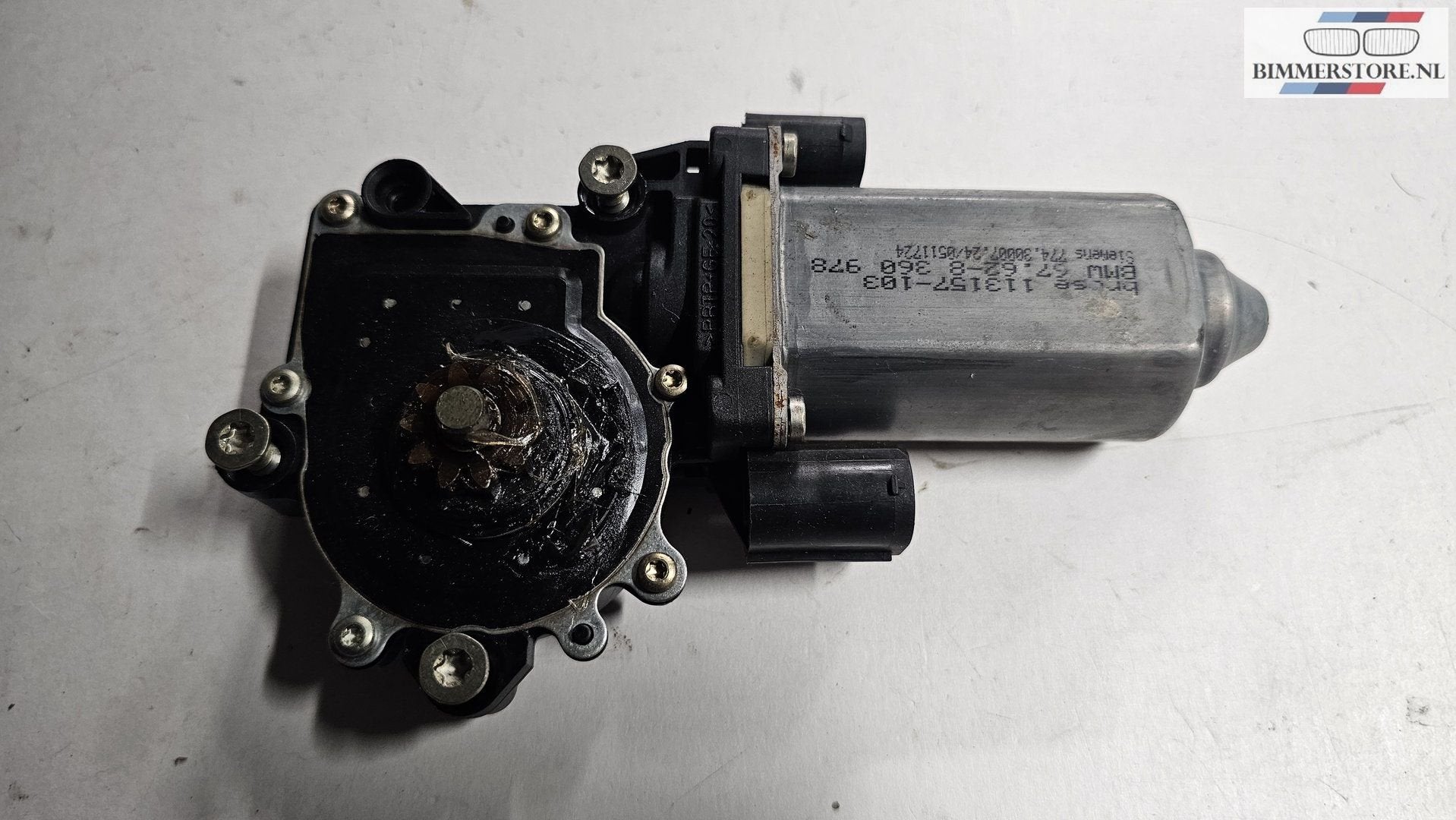 Electrische raambediennings motor rechts BMW 3 serie E36 676, Autos : Pièces & Accessoires, -, Origine de la pièce connue, Utilisé