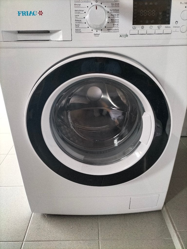 wasmachine, Elektronische apparatuur, Wasmachines, Ophalen, Minder dan 85 cm, Zo goed als nieuw, Voorlader