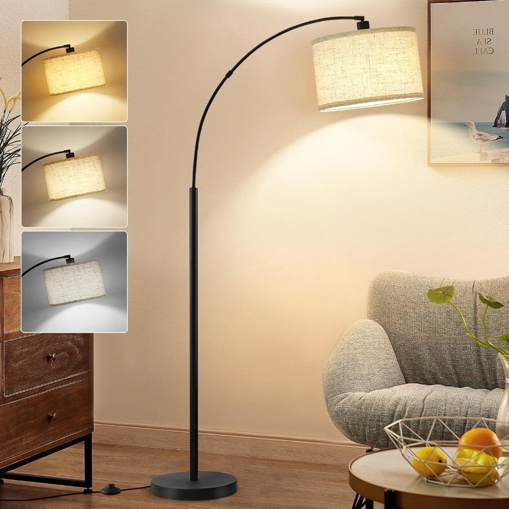 Élégant lampadaire Arc design moderne – Neuf, Maison & Meubles, Lampes | Lampadaires, Neuf, 150 à 200 cm, Métal, E27 (grand), Enlèvement ou Envoi