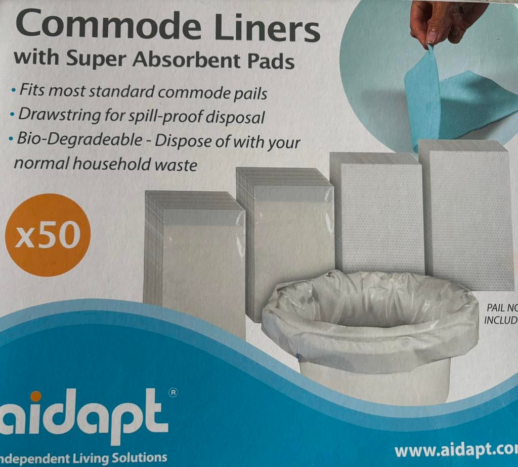 Toilet-emmer-zakken / absorberende pads, Ophalen, Nieuw