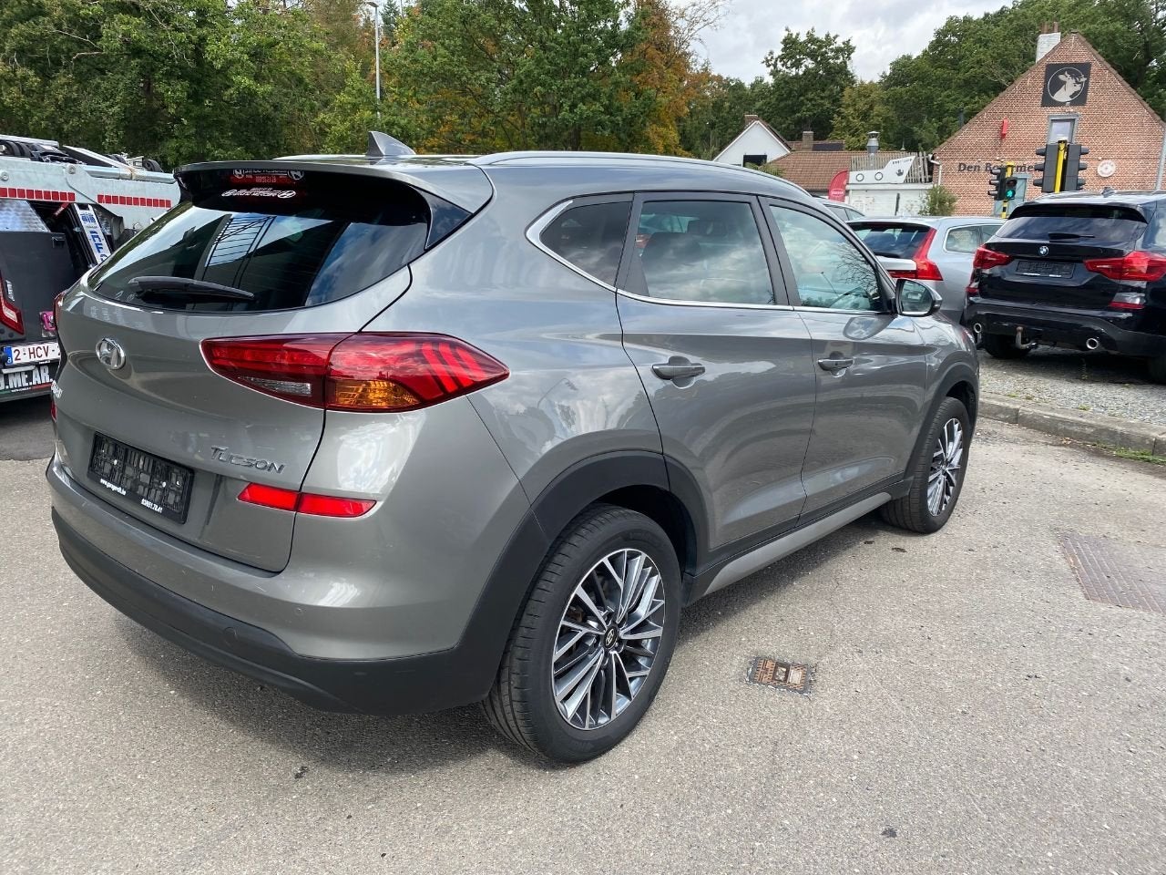 Hyundai Tucson FEEL 2WD NAVI CRUISE LEDER MET GARANTIE, Autos, Hyundai, Cuir, Argent ou Gris, Achat, Euro 6