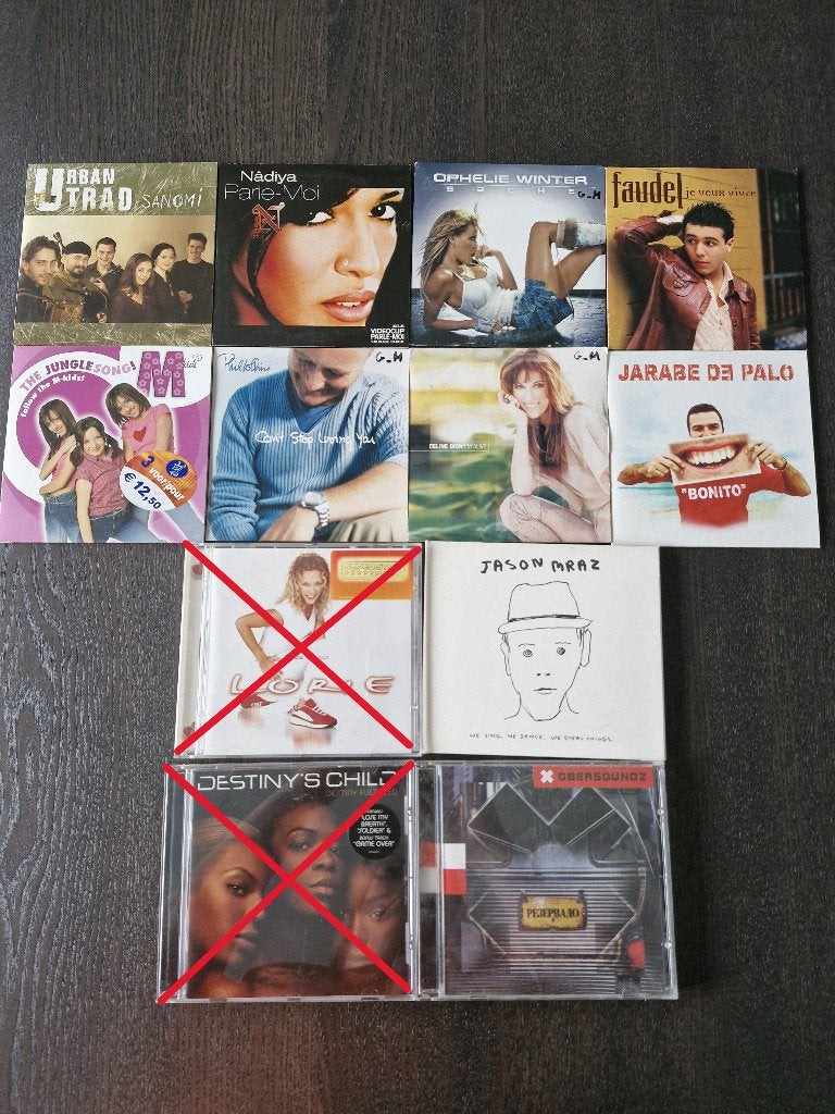 CD's et singles, Enlèvement, Utilisé, Pop