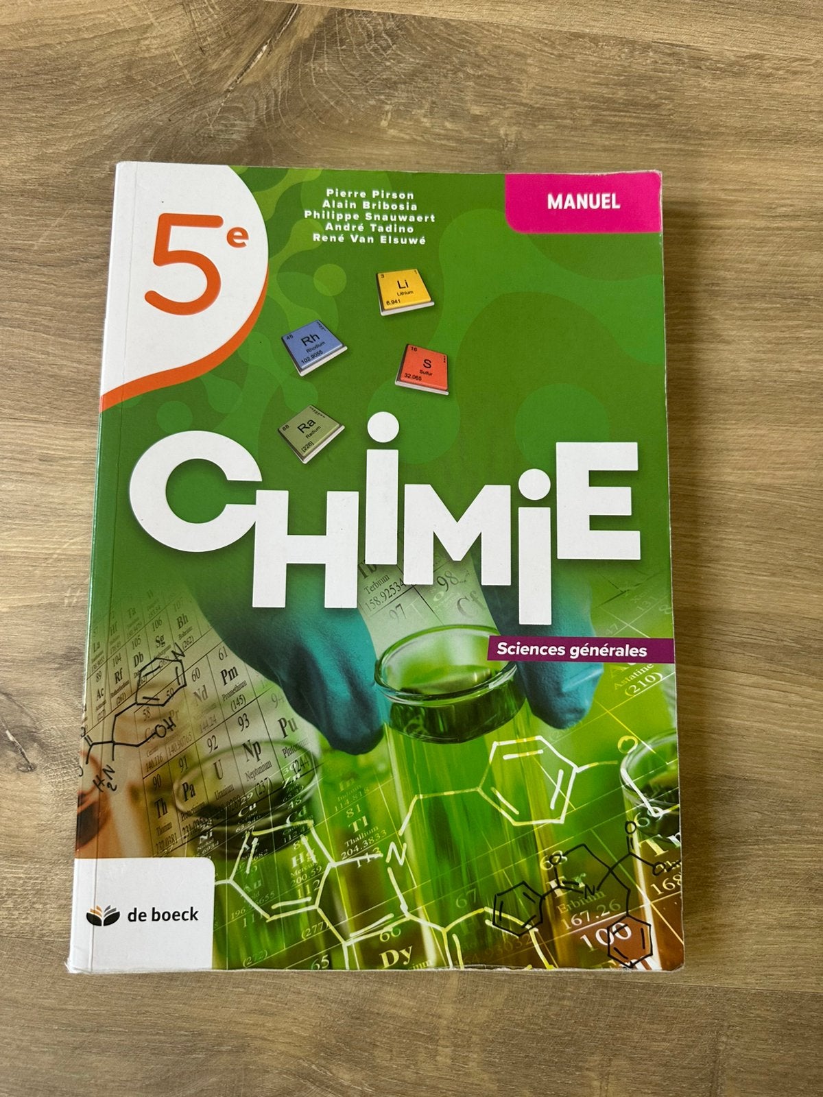 Leerboek scheikunde algemene wetenschappen 5e, Boeken, Schoolboeken, Ophalen of Verzenden, Zo goed als nieuw, ASO, Scheikunde