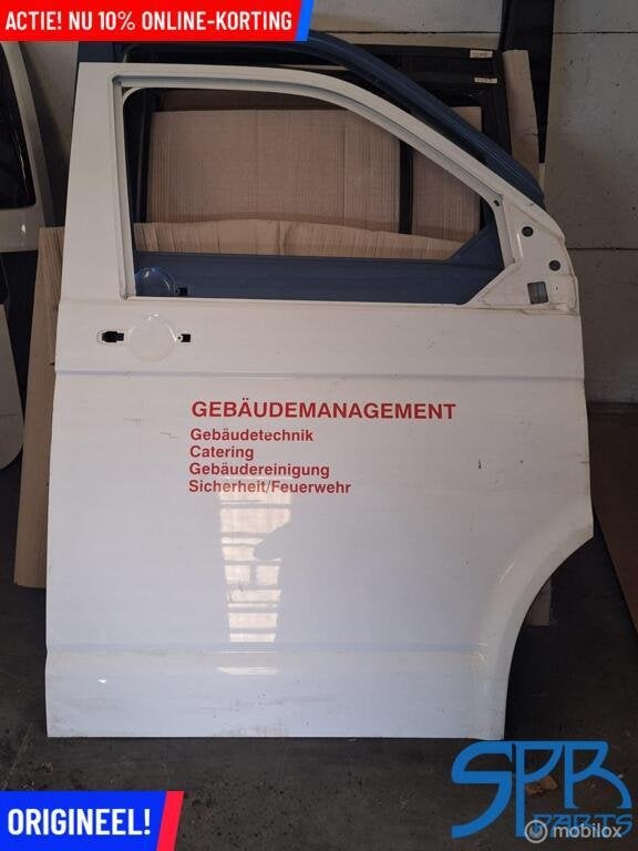 TRANSPORTER T6 T6.1 RECHTS VOOR DEUR Rechtsvoor PORTIER LB9A, Autos : Pièces & Accessoires, Carrosserie & Tôlerie, Porte, Volkswagen