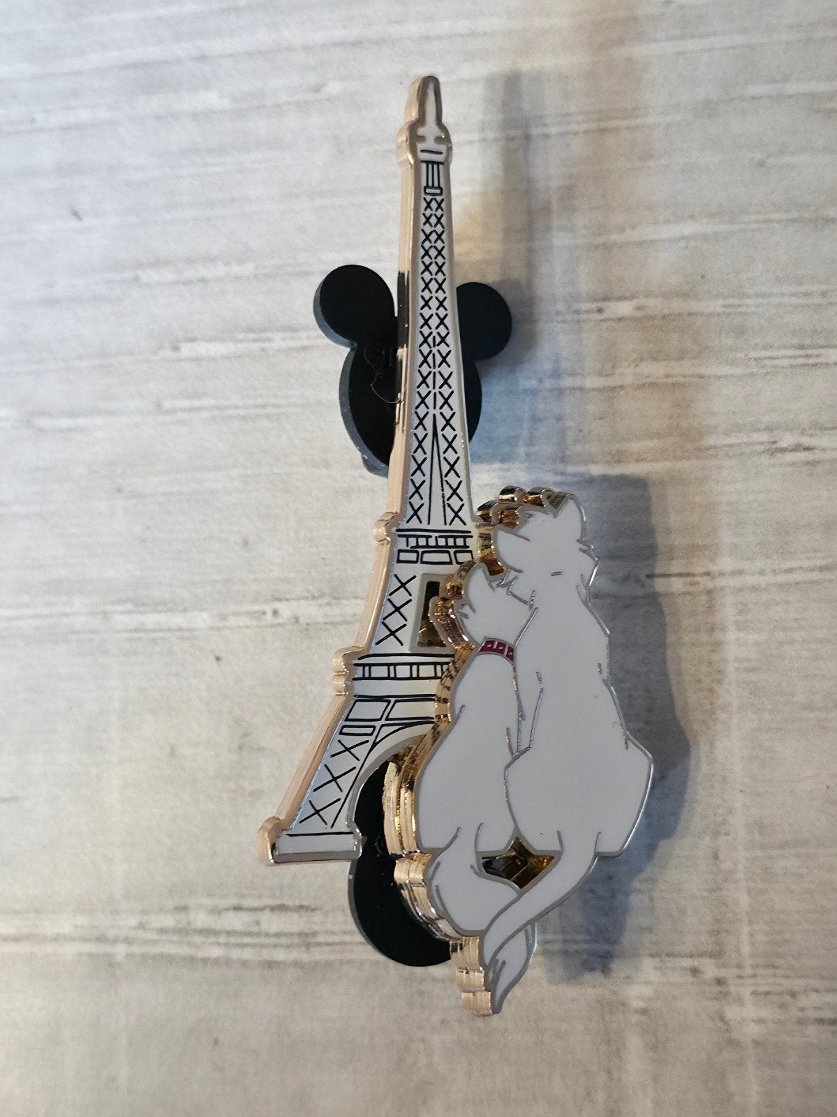 La tour Eiffel des Aristochats à Disneyland Paris, Collections, Disney, Enlèvement ou Envoi, Autres personnages, Comme neuf, Autres types
