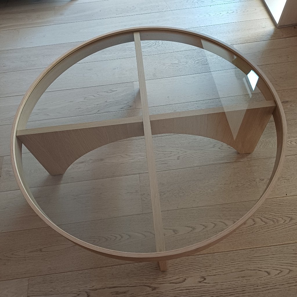 salontafel, Ophalen, Scandinavisch design, 50 tot 100 cm, Zo goed als nieuw