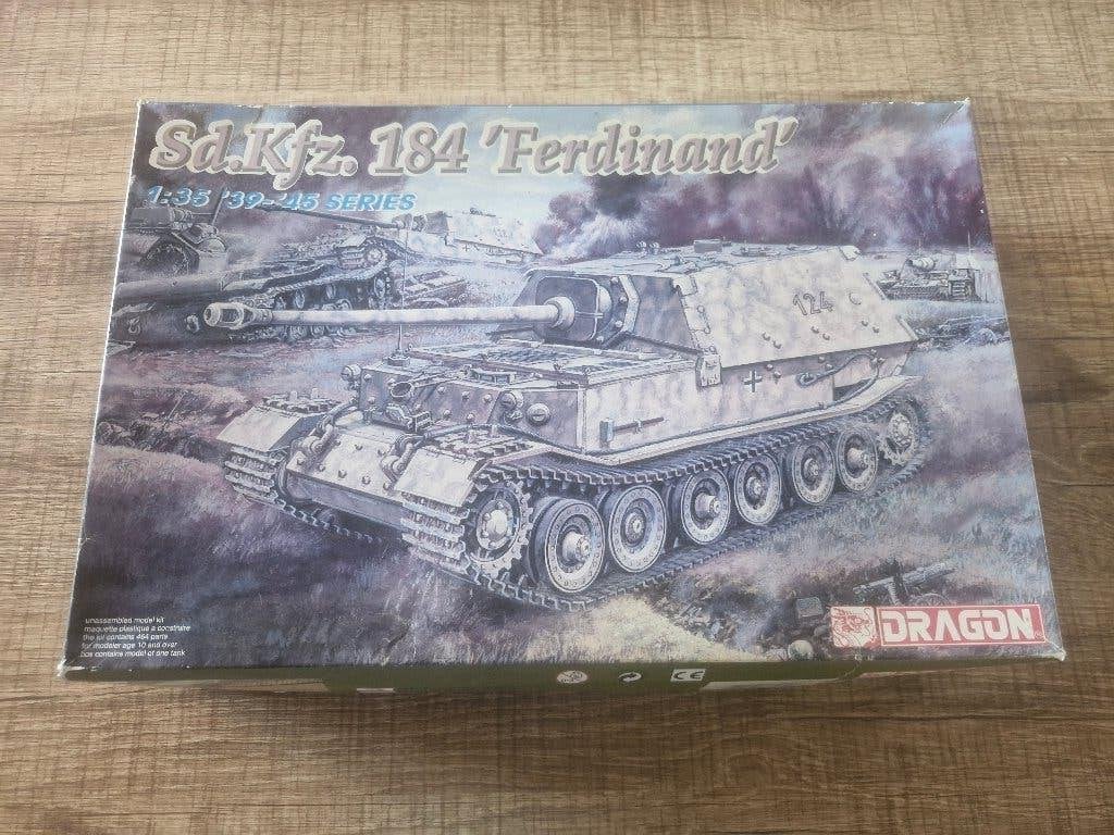 Dragon 1/35 Sd.Kfz.184 Ferdinand, Overige merken, Tank, 1:32 tot 1:50, Nieuw