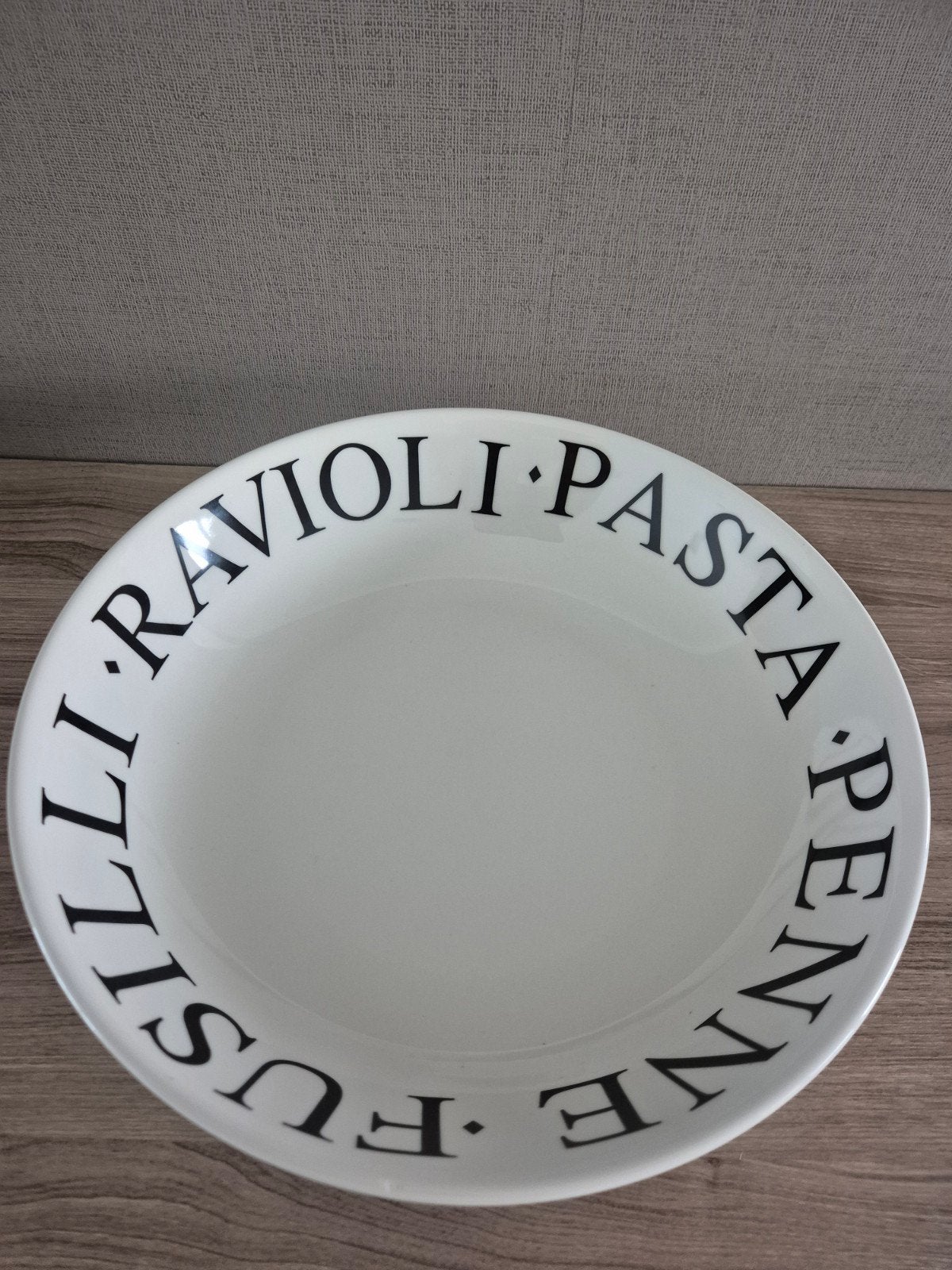 Groot pasta bord, Maison & Meubles, Accessoires pour la Maison | Plataux & Paniers, Enlèvement