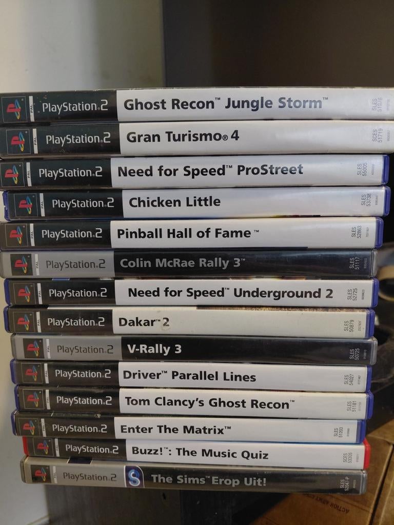 Jeux PS2, Enlèvement ou Envoi