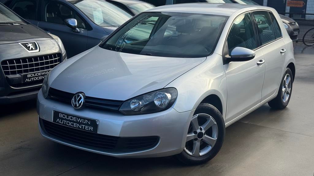 Volkswagen Golf 6 1.4Benzine 2009 160.xxxkm Topstaat/Garanti, Voorwielaandrijving, Stof, Zwart, Handgeschakeld