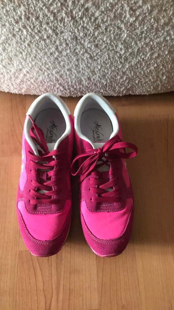 Baskets Rose flashy Alexandra 39, Comme neuf