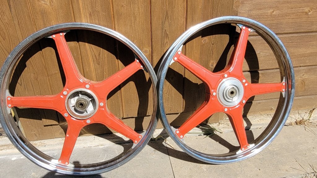 Jantes RIGIDA 1,5 X 17, Vélos & Vélomoteurs, Pièces de cyclomoteur | Général, Enlèvement, Utilisé, Rigida