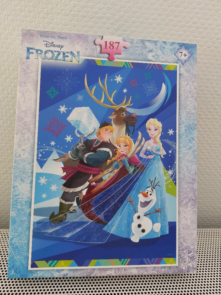 Disney Frozen 187st 7+ puzzel, Enlèvement, Comme neuf, 6 ans ou plus