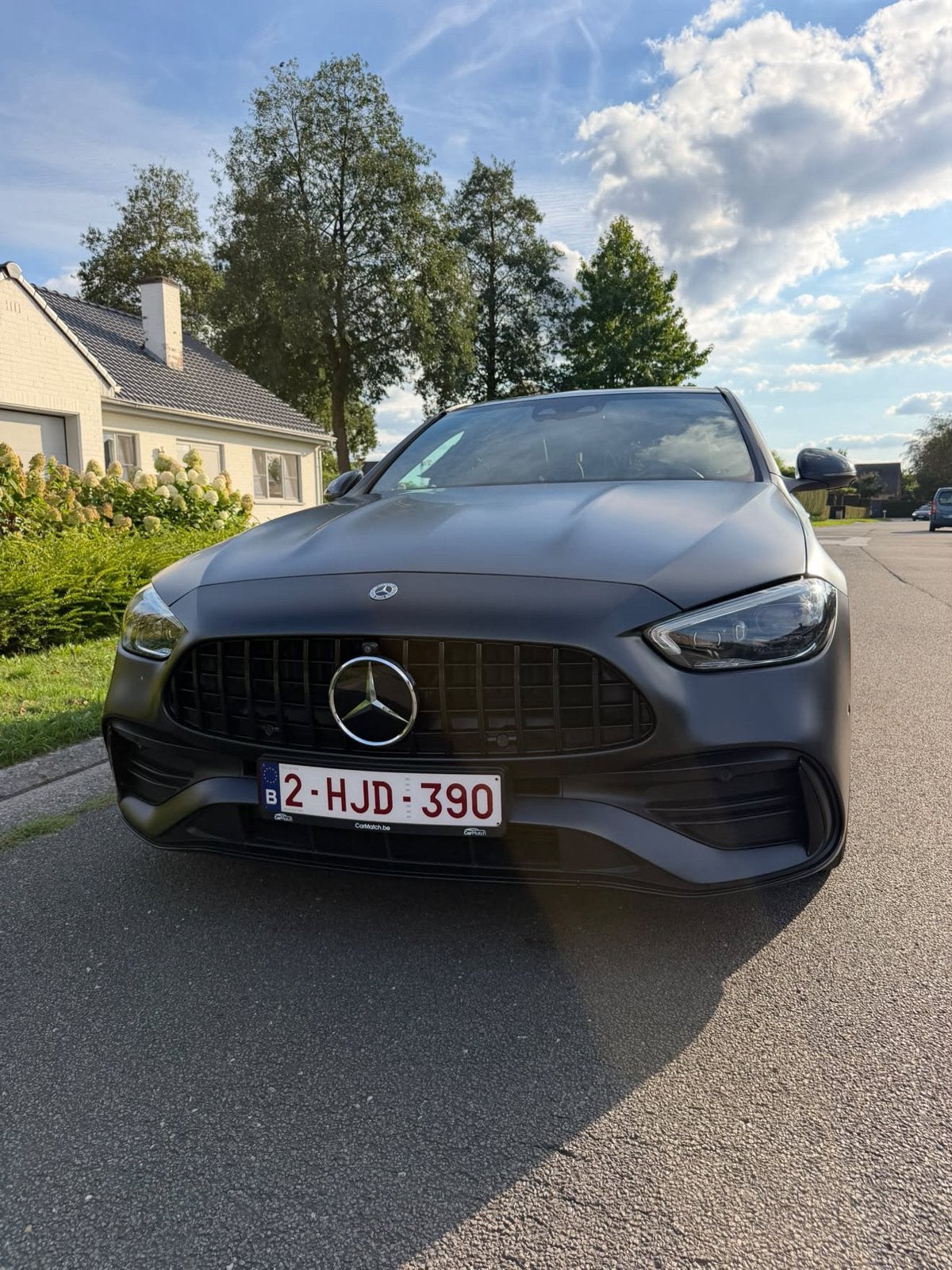 Mercedes c300 de, Enlèvement, Avant