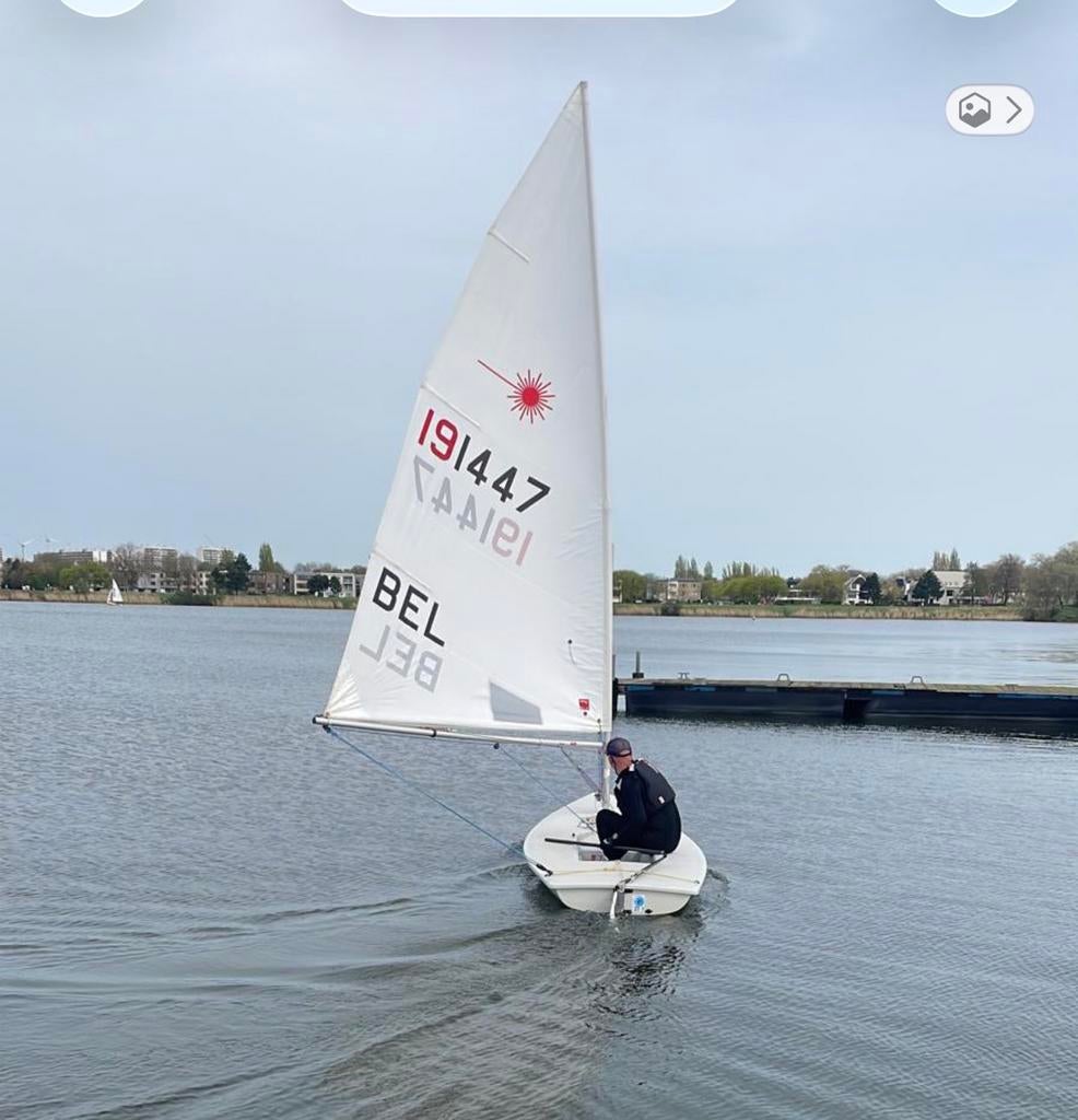 Laser ILCA, Ophalen, Zo goed als nieuw