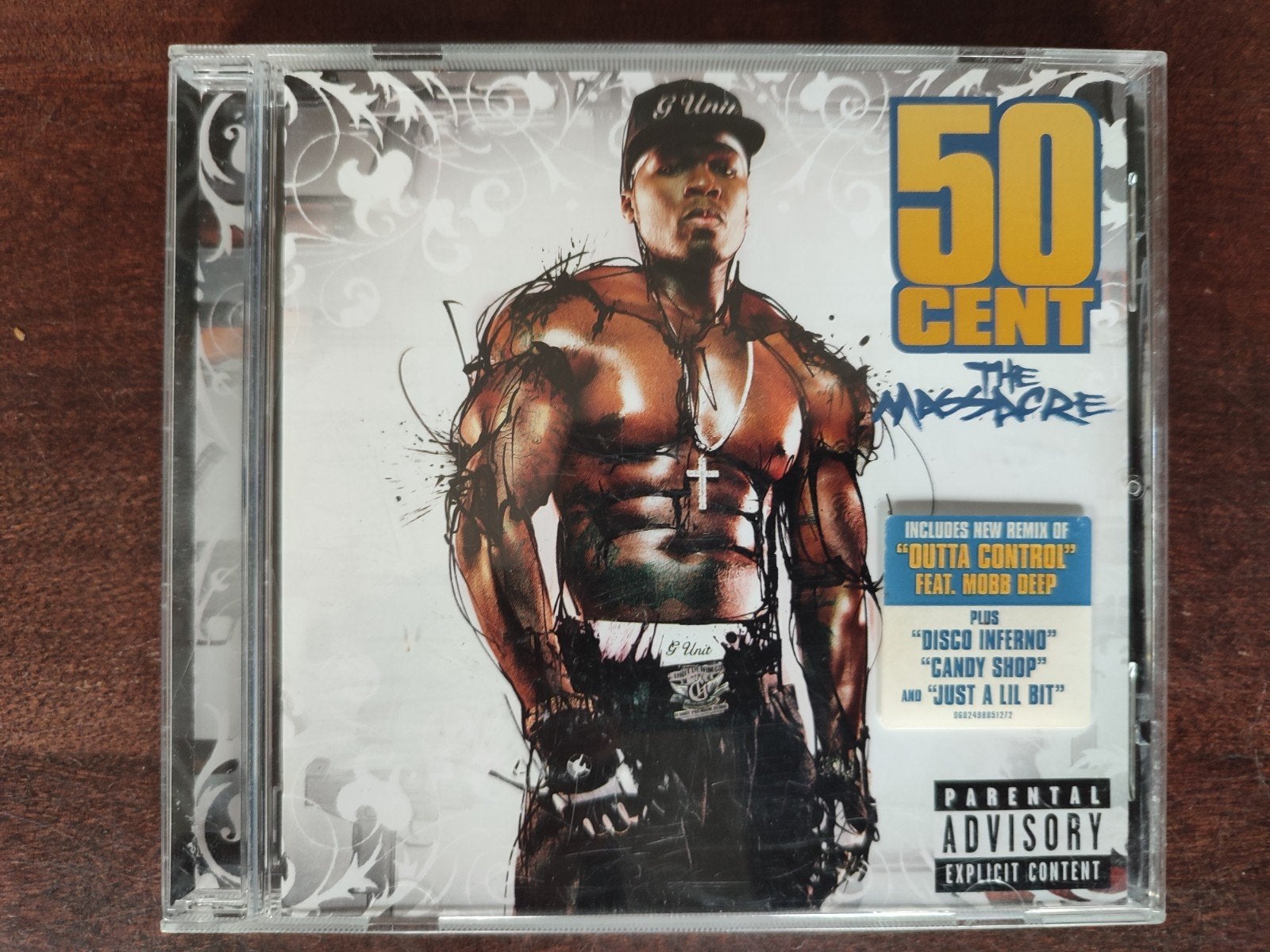 CD : 50 CENT - THE MASSACRE, Ophalen of Verzenden, Zo goed als nieuw