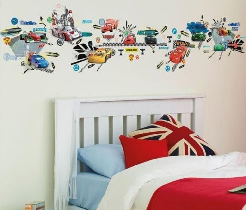 Disney Cars Muurstickers - 100 Stuks - VAN 16,95 VOOR 4,95!, Enlèvement ou Envoi, Neuf, Décoration murale