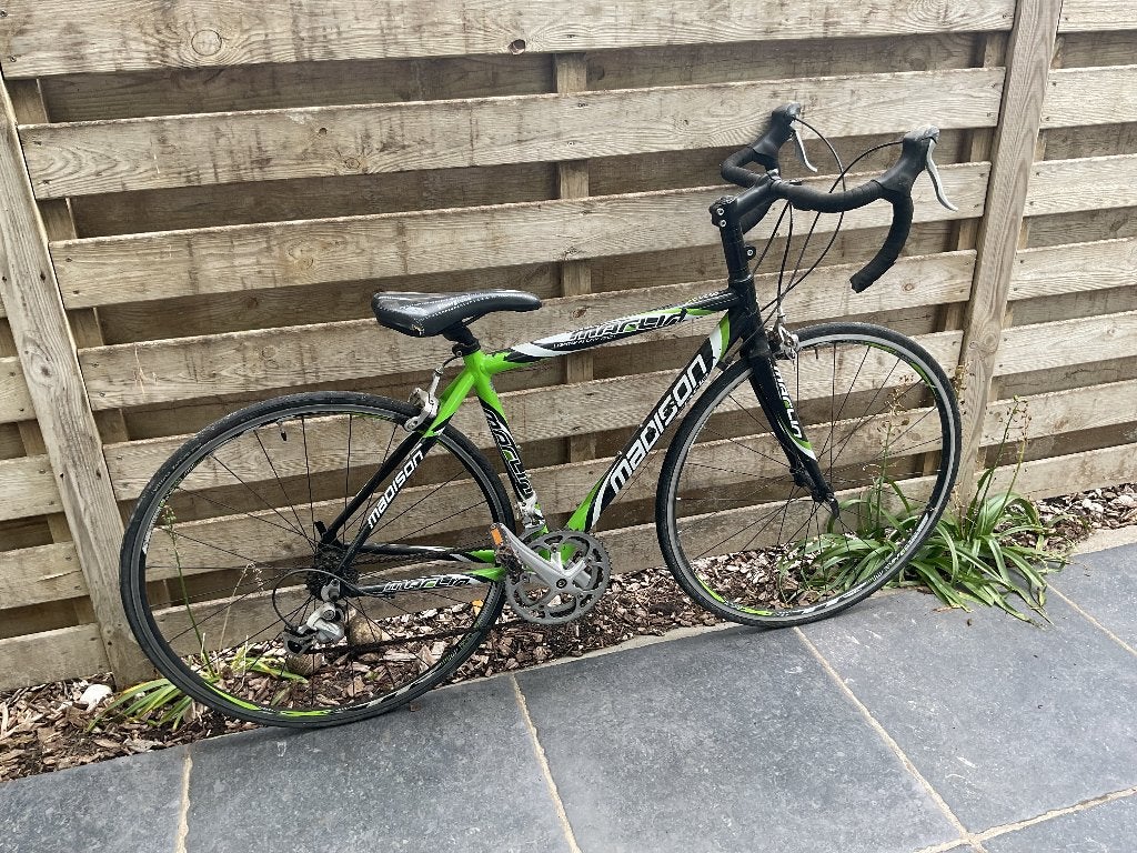 Koersfiets kinderen, Ophalen, Gebruikt, Velgrem