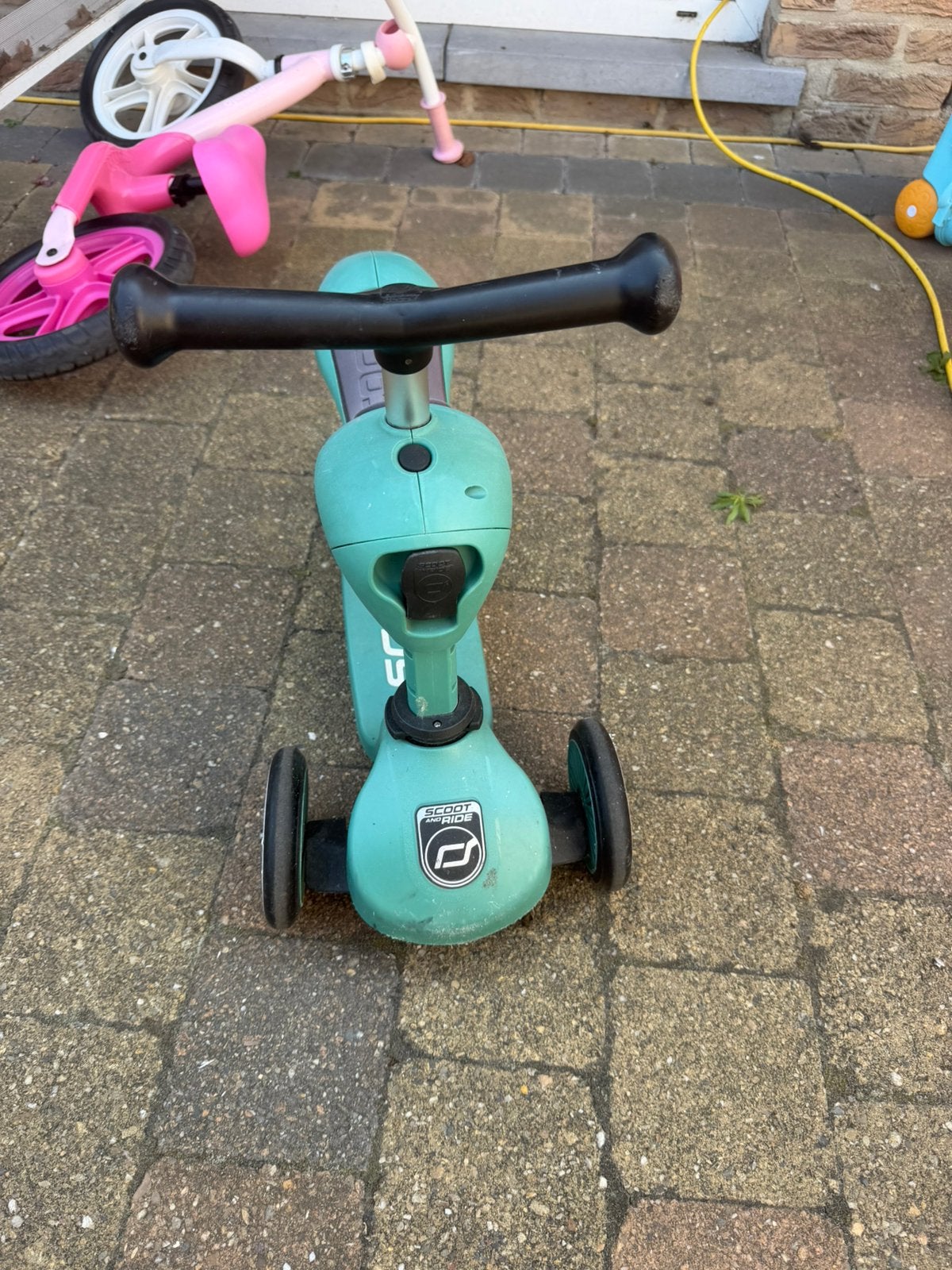 Scoot and ride loopfietsje - groen, Ophalen, Zo goed als nieuw