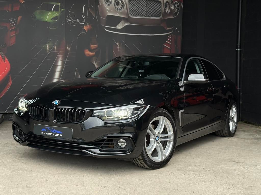 Bmw 418i GrandCoupe SportLine Automaat, 1498 cc, Bluetooth, Zwart, Leder