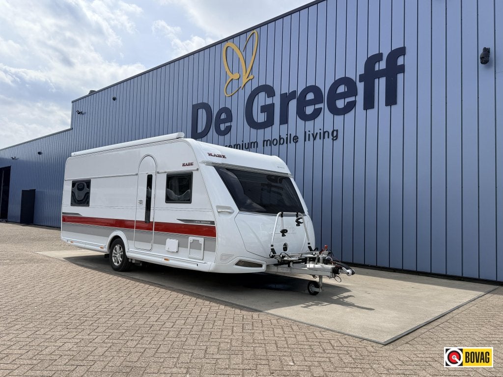 Kabe Royal 560 GLE KS, Caravans en Kamperen, Caravans, Rondzit, Schokbreker, Bedrijf, Kabe