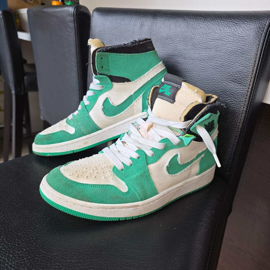 Nike high tops in unieke groen/witte colorway
Maat 43, Verzenden, Sneakers