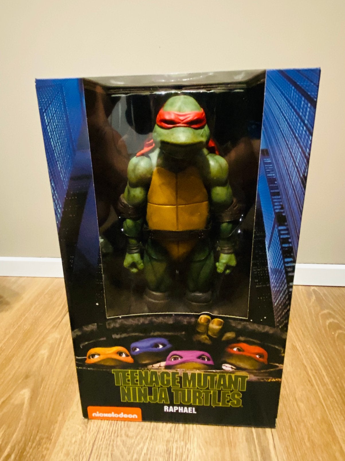 Figurine Neca 1/4 Tortues Ninja Raphaël, Enlèvement ou Envoi, Comme neuf