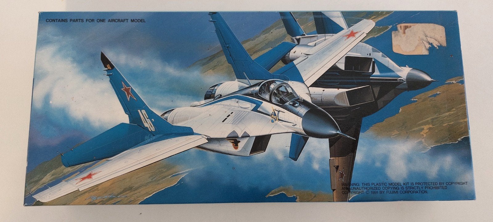 Fujimi Mig 29 Fulcrum schaal 1/72., Hobby en Vrije tijd, Modelbouw | Vliegtuigen en Helikopters, Overige merken, 1:72 tot 1:144