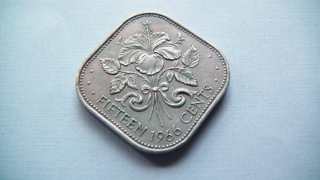 bahamas 15 cents 1966, Enlèvement