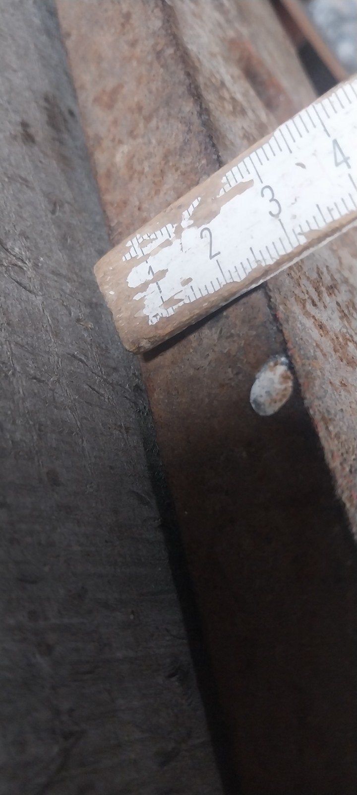 barre a trous, 3époint barre de poussée, Enlèvement