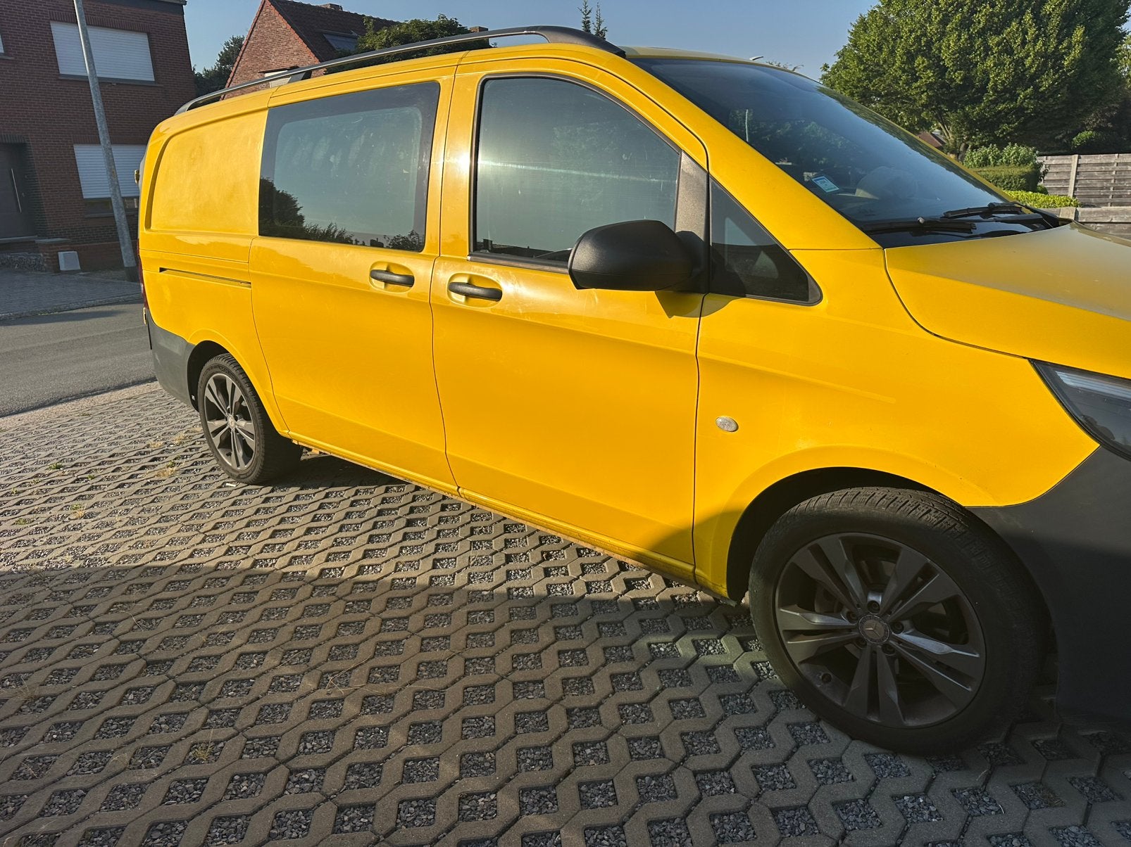 Mercedes vito dubbele cabine, Auto's, Euro 6, Wit, 5 deurs, Particulier