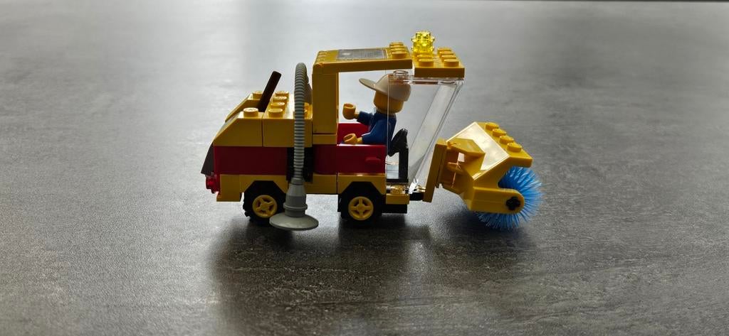 Vintage Lego. Straatveger nr 6645, Ophalen, Lego