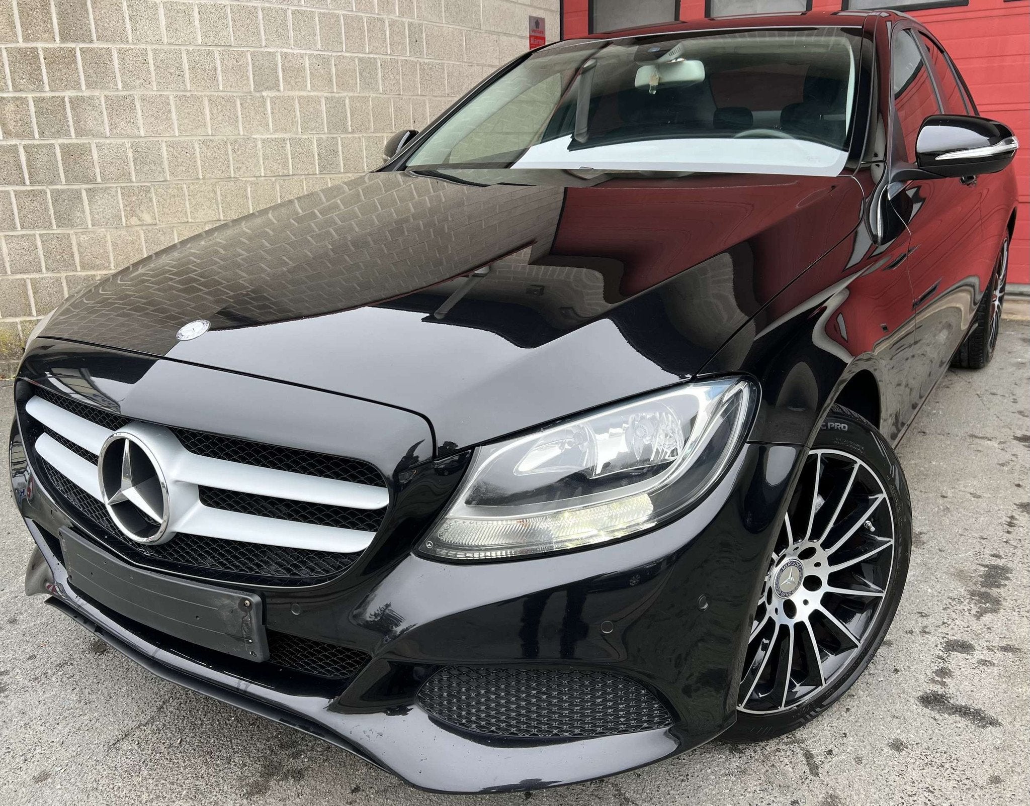 Mercedes-Benz C-Klasse 180 d + EURO 6b + BOITE AUTOMAAT, Auto's, Automaat, 4 deurs, Gebruikt, 116 pk