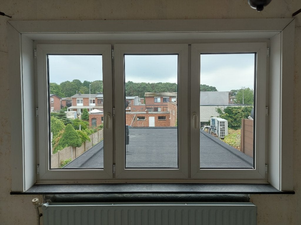 Ramen en deur, Doe-het-zelf en Bouw, Glas en Ramen, Ophalen, Gebruikt, Gevelraam of Ruit, Dubbelglas