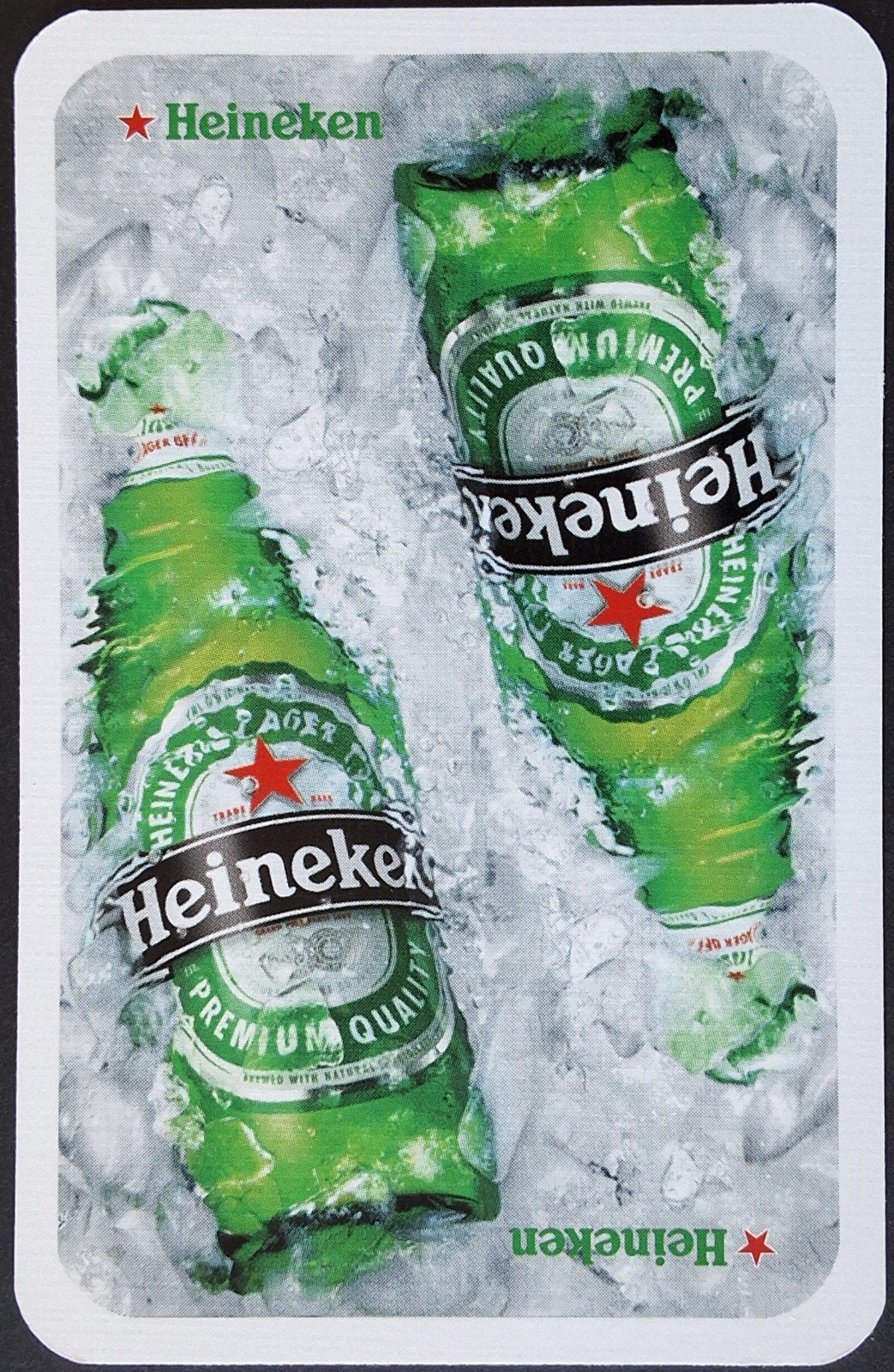 1 Speelkaart  Heineken, Ophalen of Verzenden