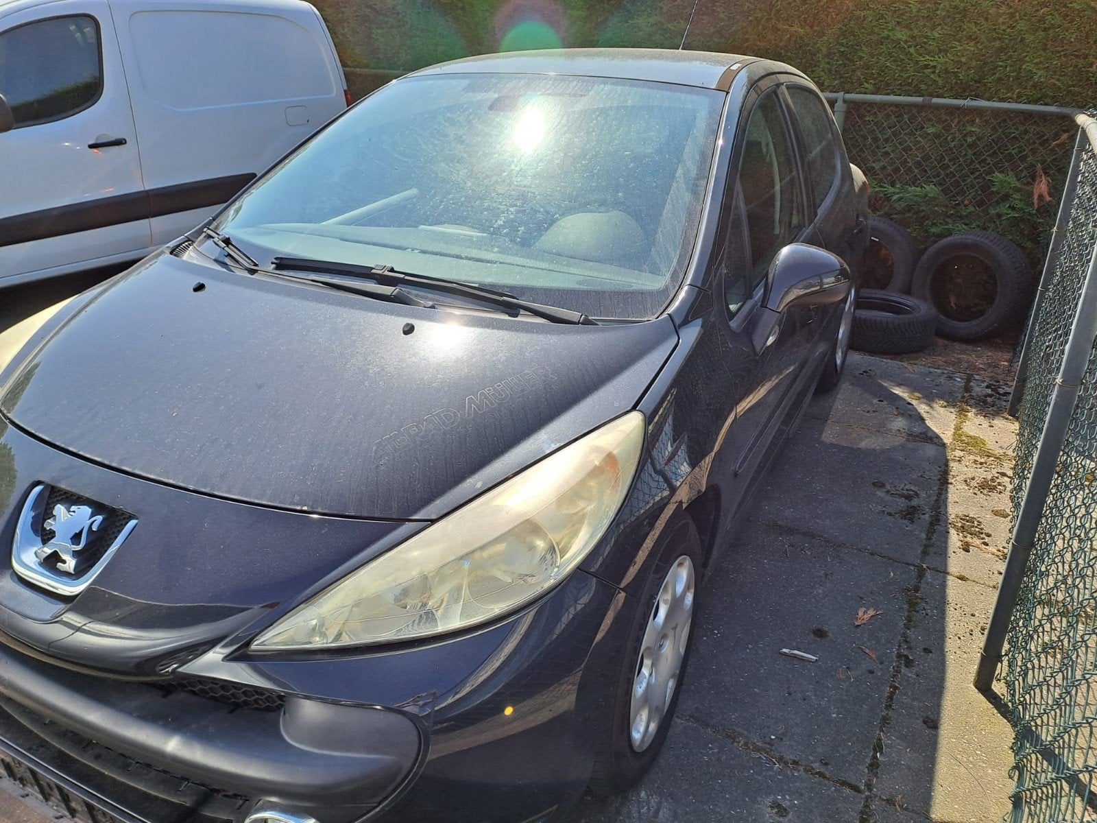 Peugeot 207 1.6 essence 2009 Climatisation Export/Trader, Euro 5, Achat, Boîte manuelle, Noir