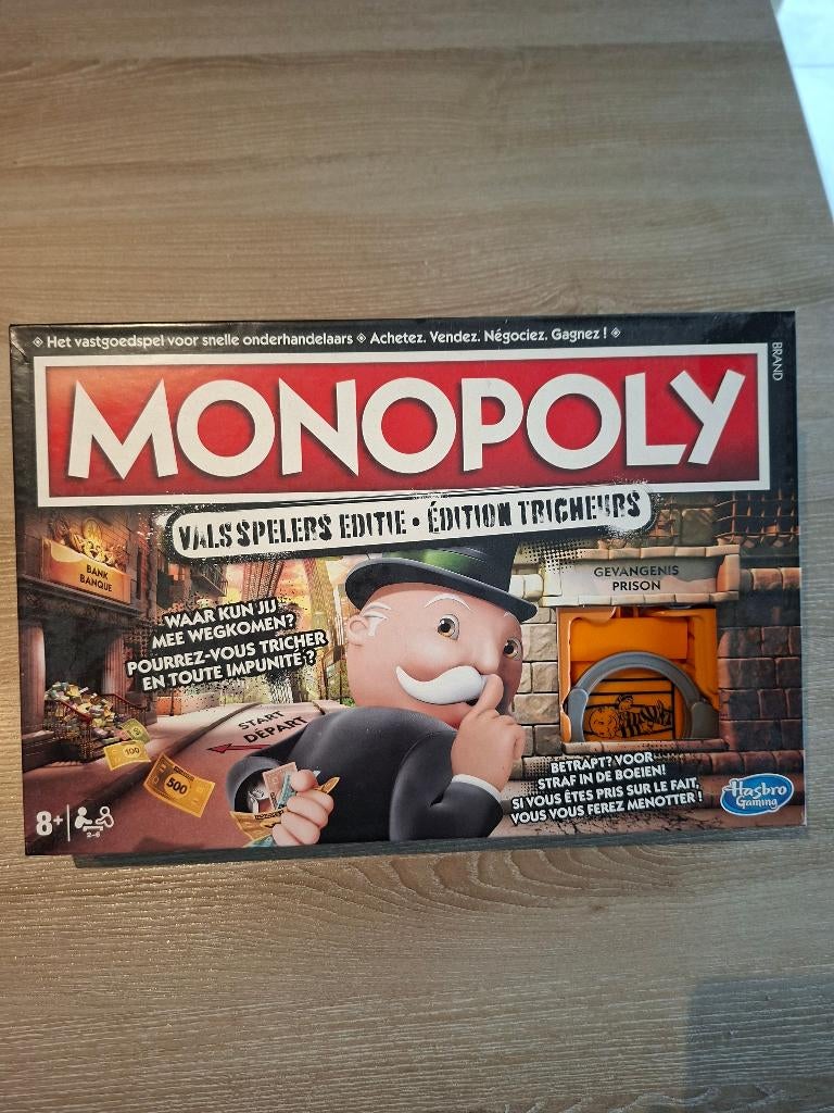 Monopoly (valsspelerseditie), Vijf spelers of meer, Ophalen, Zo goed als nieuw